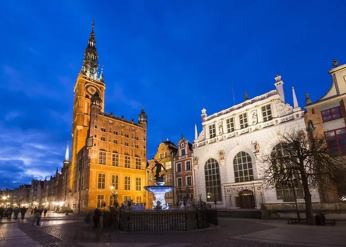 Apartament Studio Z Basenem & Spa - Gdansk Srodmiescie - Stare Miasto
