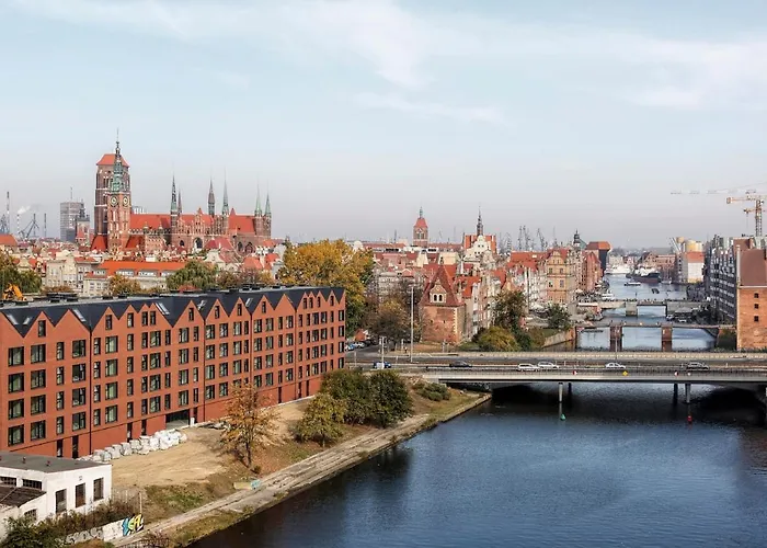 Apartament Studio Z Basenem & Spa - Gdansk Srodmiescie - Stare Miasto